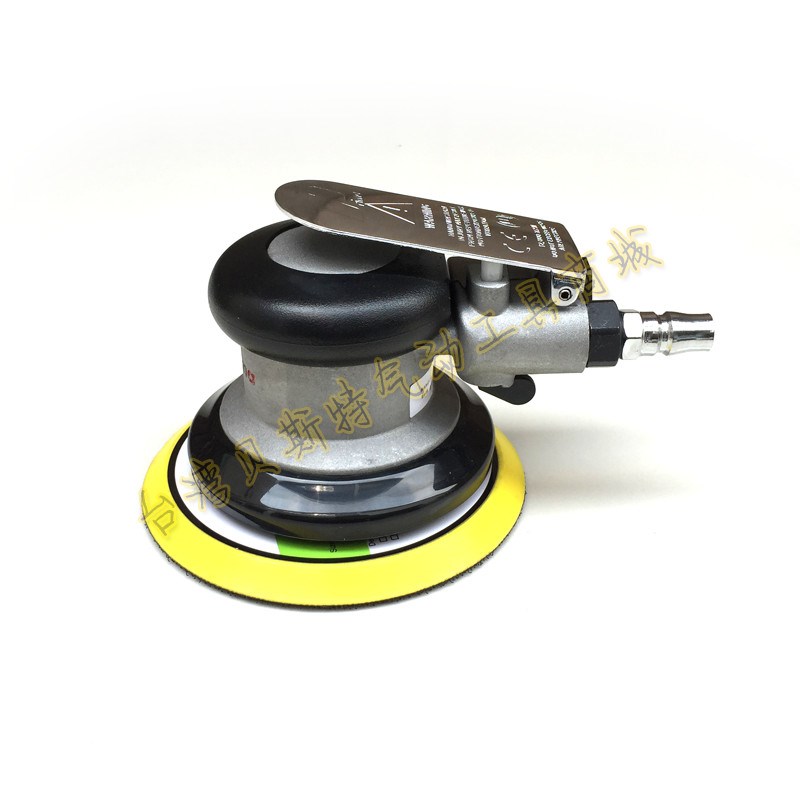 台湾普雳马气动5寸圆形气动砂纸机 砂震机 磨光打磨机 抛光磨灰