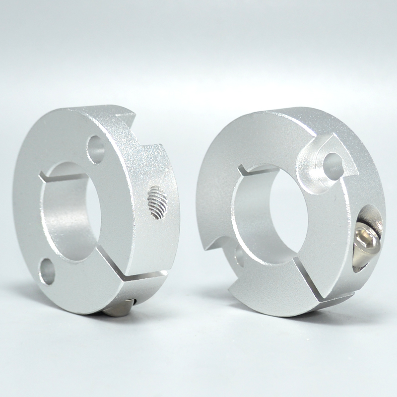 SCSG开口固定环沉孔双孔固定卡环轴用弹性铝挡圈止推环喉箍定位环