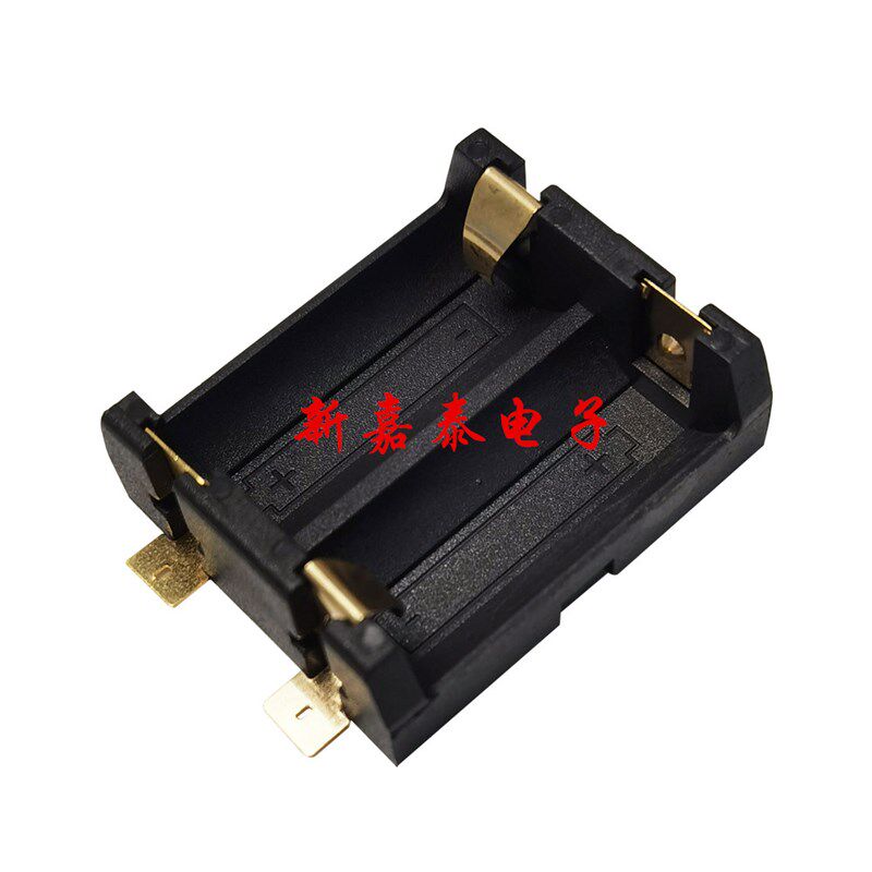 CR123A电池盒 16340  123A 带插针 PCB用插脚 3V锂电池座镀金贴片
