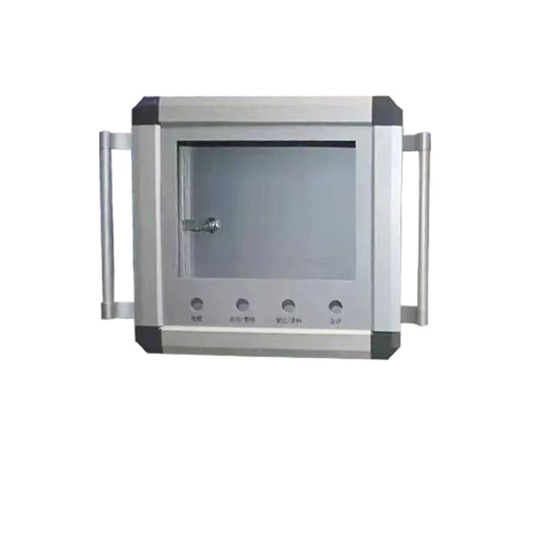 悬臂控制箱7寸触摸屏吊臂机床铝合金可移动数控系统旋摇臂操作箱