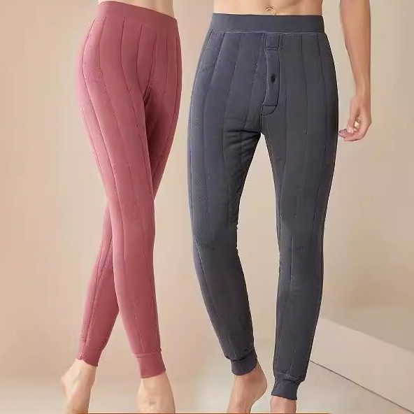 男女款加厚保暖裤冬季内穿高腰大码打底绒裤东北特厚超厚棉裤