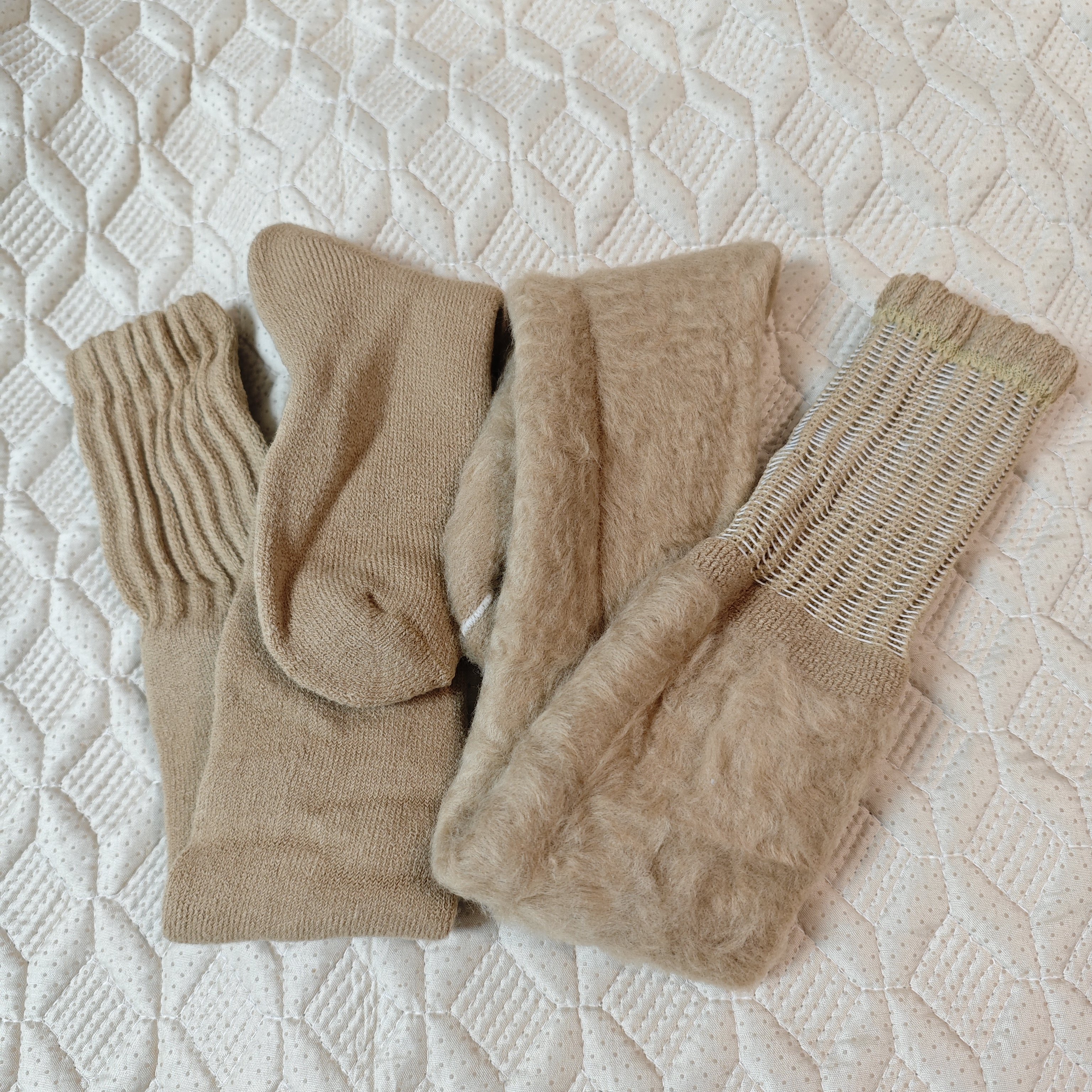 2双加厚内拉毛过膝长筒袜冬季抗寒保暖驼色高筒袜大弹力不勒腿,女士内衣/男士内衣/家居服,长筒袜,淘宝优惠券,粉丝福利购,淘宝优惠卷