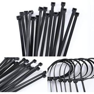 Plastic nylon cable tie 100 PCS black 5X300 cable tie fixing