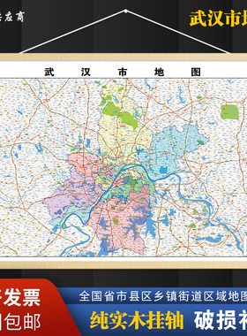 2025新版武汉市挂图墙面装饰画客厅沙发墙壁挂画世界中国挂画