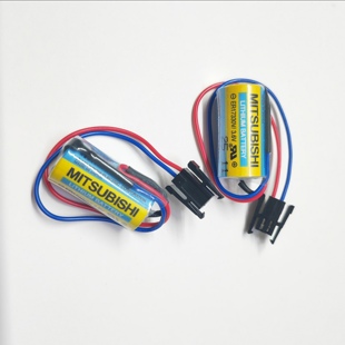 BAT 三菱PLC伺服工控锂电池3.6V A6BAT ER17330V
