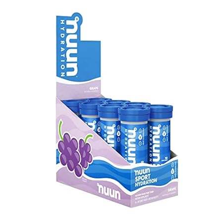 Nuun Sport Electrolyte Tablets for Proactive Hydration， G