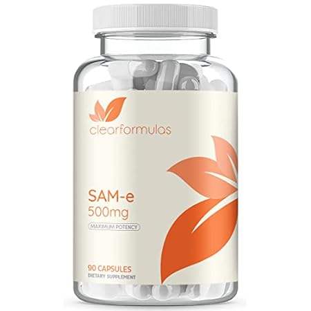 ClearFormulas SAM-e 500mg 90 Capsules (S-Adenosyl Methion