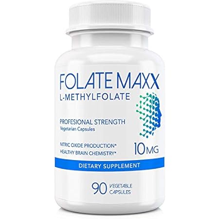 FolateMaxx L-Methylfolate 10 mg 90 Capsules Active Folate