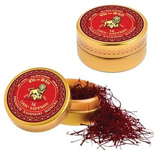 All Grade LION Pure Premium Red SAFFRON Kashmiri Saf