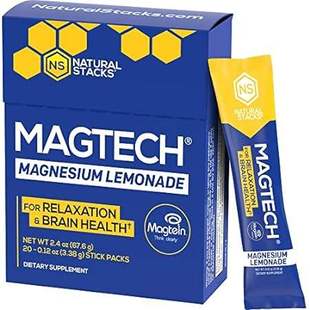 Drink MagTech Lemonade Mix Magnesium Chelated