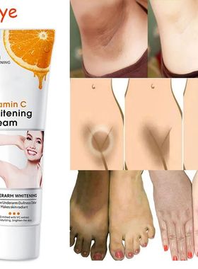 A vitamina C ilumina a lo??o do corpo, iluminando o creme da