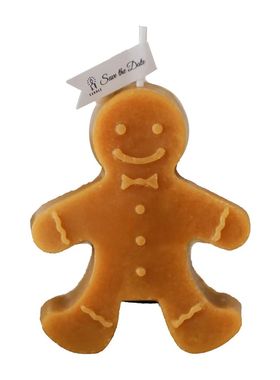 Vela De Aromaterapia De Homem De Gingerbread, Decora??o De A