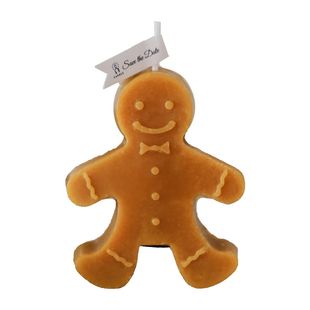 Vela De Aromaterapia De Homem De Gingerbread, Decora??o De A