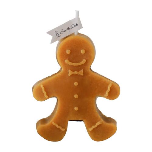 Vela De Aromaterapia De Homem De Gingerbread, Decora??o De A
