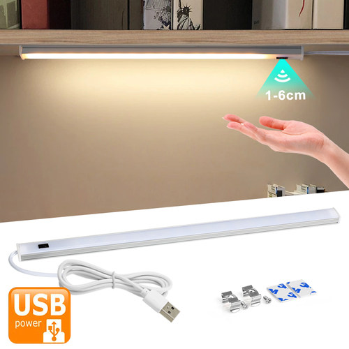 5V USB LED Strip Desk Lamp Hand Sweep Switch Motion Sensor L