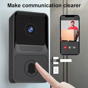 Smart WiFi Camera Doméstica Video Campainha, Porta Seguran?