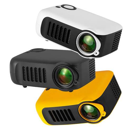 Miniproyector A2000 para cine en casa, proyectores LED 3D po