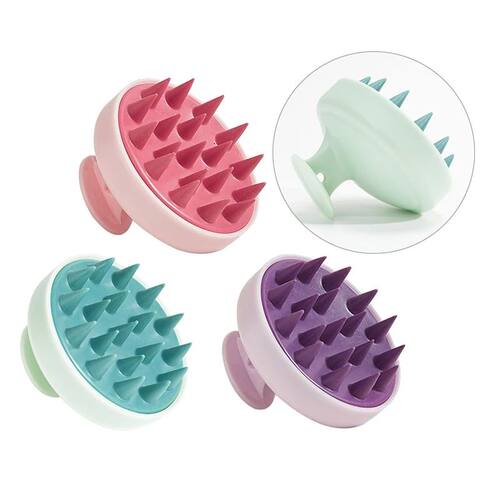 Silicone Shampoo Scalp Cabelo Massager, Cabe?a Corpo Scalp M