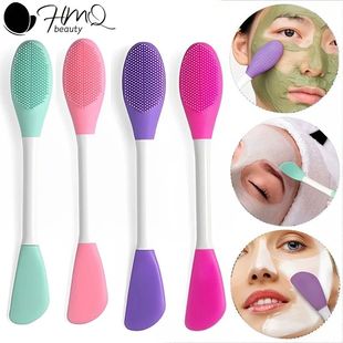 Silicone Doub 2pcs Applicator Mask Facial Set Brush Face