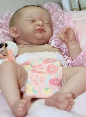 NPK-Kit de mu?eca Reborn de 20 pulgadas, mu?eco de cuerpo co