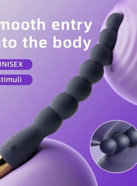 Vibrador com plugue anal para homens e mulheres, massagem da