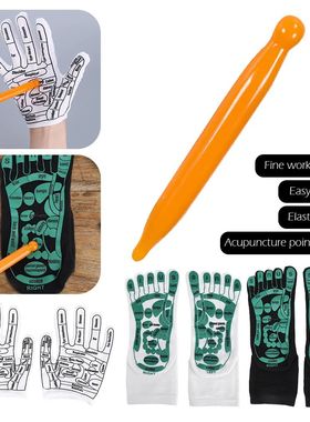 Gloves Hand Reflexology Acupoint Acupressure Tools Massage S