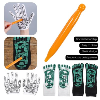 Gloves Hand Reflexology Acupoint Acupressure Tools Massage S