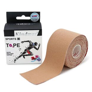 Fita kinesiology do algod?o de kindmax 5cm * 5m, joelheiras