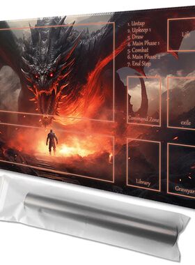 Dragon rugido-Board Jogo TCG Playmat, Tapete De Mesa, Mousep