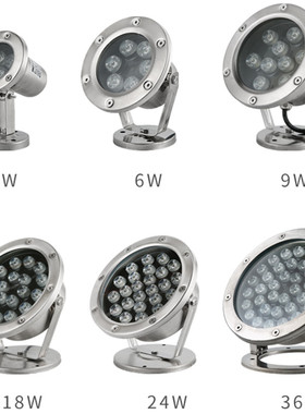 Luz Led Ip68 para estanque, luces subacuáticas para piscina