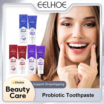 EELHOE-Super creme dental probiótico, branqueamento dos den