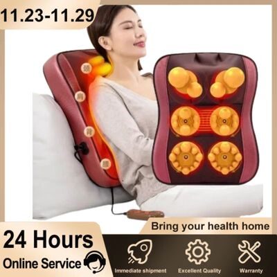 Multifunctional Electric Massage Cushion Neck Shoulder Waist