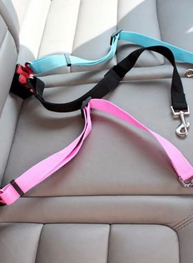 Cinturón de seguridad ajustable para perro y gato, arnés c