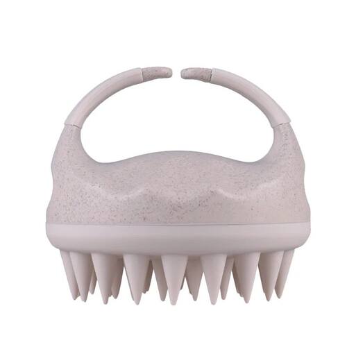 Cabelo do couro cabeludo massageador shampoo escova macio si
