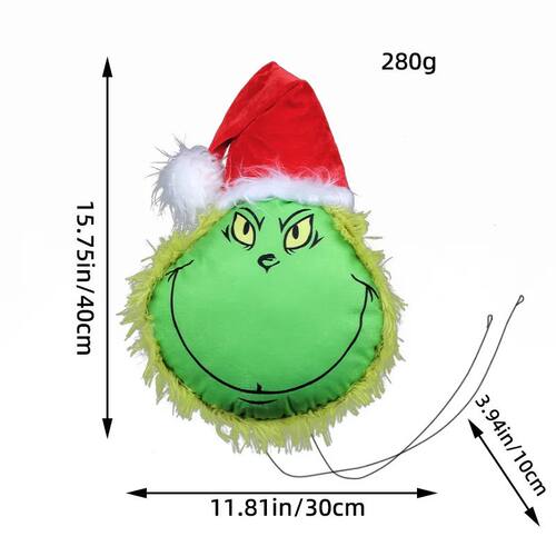 Boneca do luxuoso do monstro verde do Grinch para crian?as,