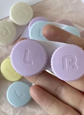 1/5/10 p?s caso de lente de contato caixa de armazenamento t