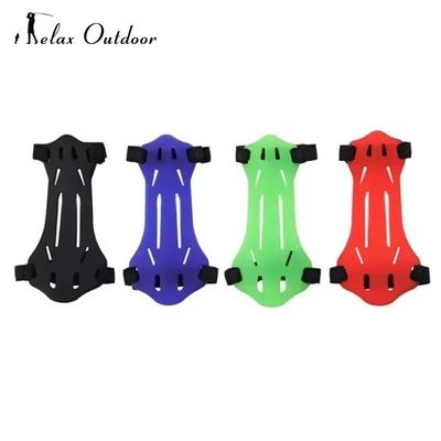 Protector de brazo de tiro con arco de silicona, accesorios