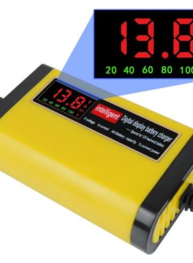 Cargador de batería de GEL AGM de plomo y ácido, 3 etapas,