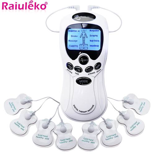 Electric 8 Modes Digital Therapy Muscle Stimulator Physiothe