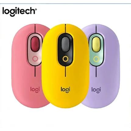Logitech-mouse sem fio bluetooth, silencioso, de alta precis