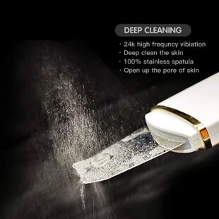 Pro Ultrasonic Spatula Cleaner Pore Skin Professional