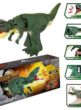 ZaZaZa de dinosaurio creativo para ni?os, juguete con bater