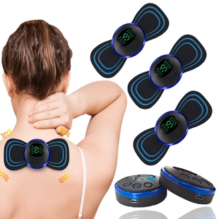 EMS Mini Massageador De Pesco?o Com Carregamento USB, Remend