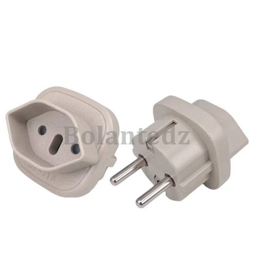 Adaptador de enchufe de viaje para Europa, Francia, Italia,