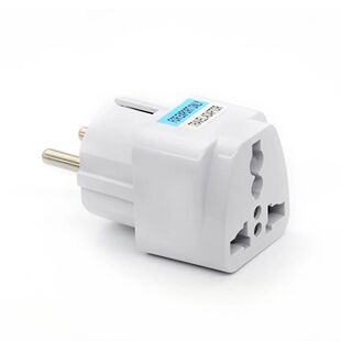 SANDIY-Adaptador de enchufe de alimentación Universal para