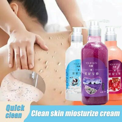 Whitening Exfoliating Body Wash Deep Cleansing Removes Dark