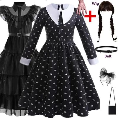 Saia de princesa recortada de renda primária para meninas,