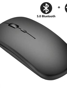Mouse sem fio Bluetooth, USB Optical, Recarregável, Computa