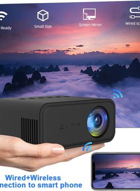 Mini proyector de Video móvil YT500 LED, reproductor multim
