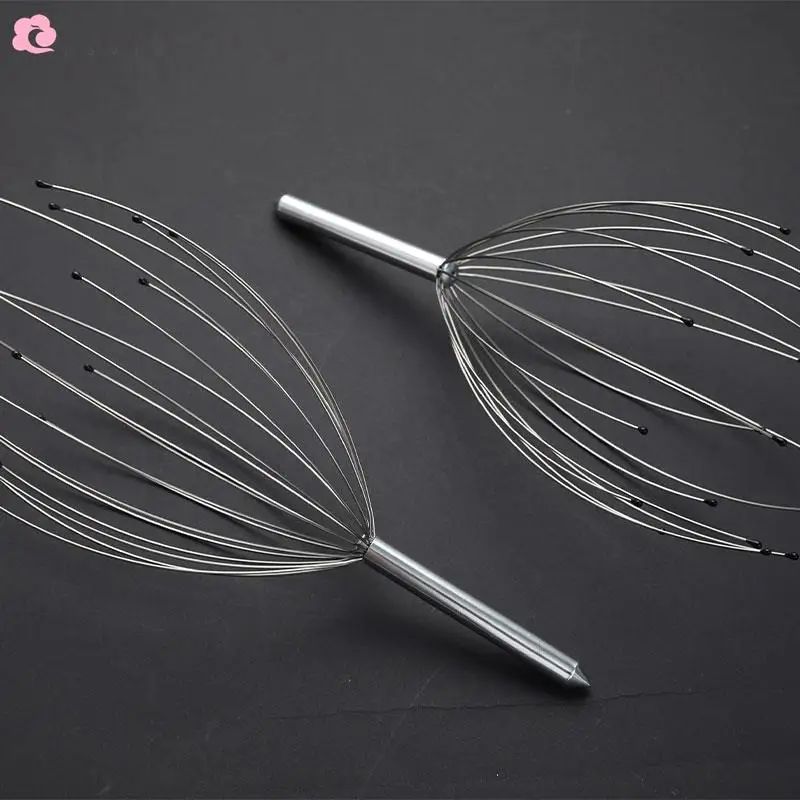 Handheld Head Massage Scratcher, massageadores do couro cabe